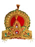 BookMyCostume Royal King & Mythological Character Accessory Set for Kids –  Crown & Jewellery set Combo | Ideal for Ramleela, Fancy Dress & Cultural Events | Kids